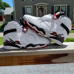 Jordan 8 Alternate White/Red Size 9.5